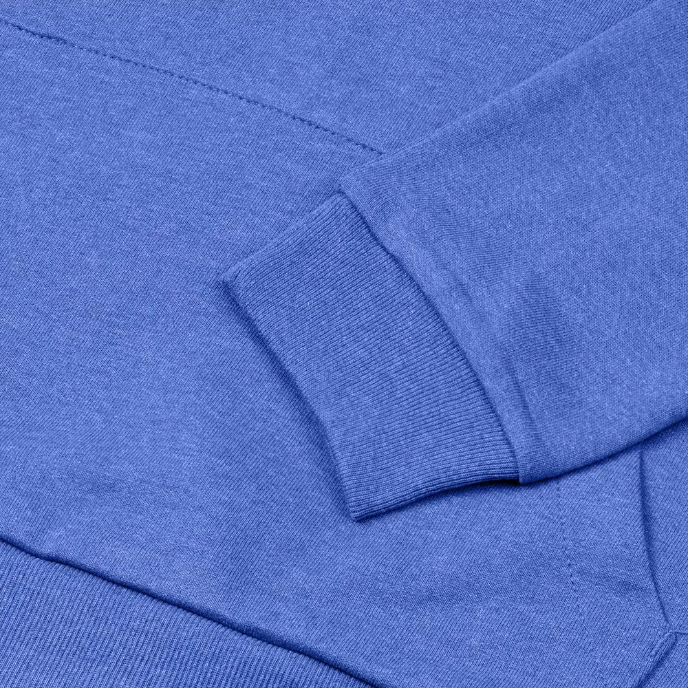 Толстовка с капюшоном унисекс Hoodie, ярко-синий меланж, размер XS заказать онлайн с вашим дизайном на заказ в Москве и области