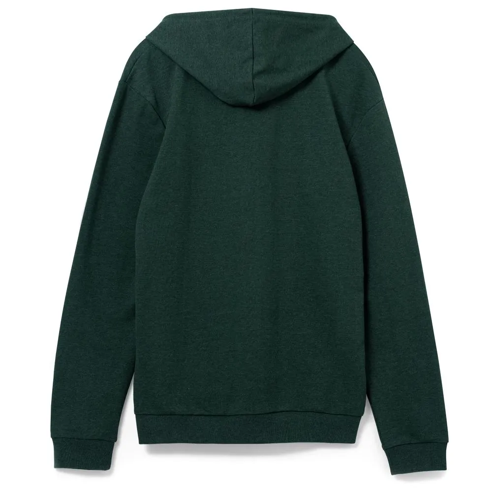 Толстовка с капюшоном унисекс Hoodie, темно-зеленый меланж заказать онлайн с вашим дизайном на заказ в Москве и области