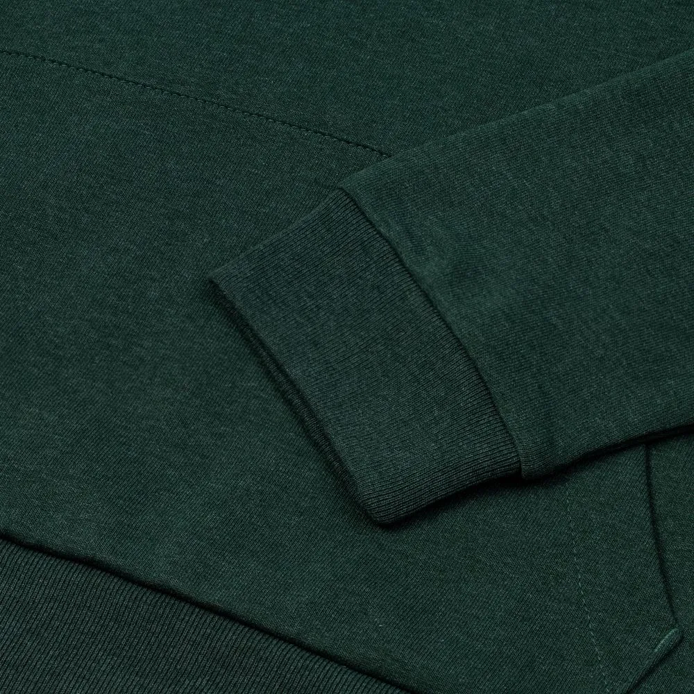 Толстовка с капюшоном унисекс Hoodie, темно-зеленый меланж заказать онлайн с вашим дизайном на заказ в Москве и области