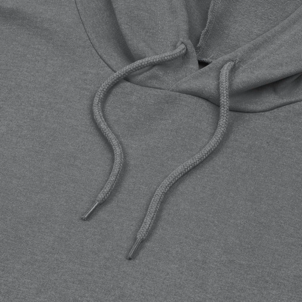 Толстовка с капюшоном унисекс Hoodie, серая (стальная) заказать онлайн с вашим дизайном на заказ в Москве и области