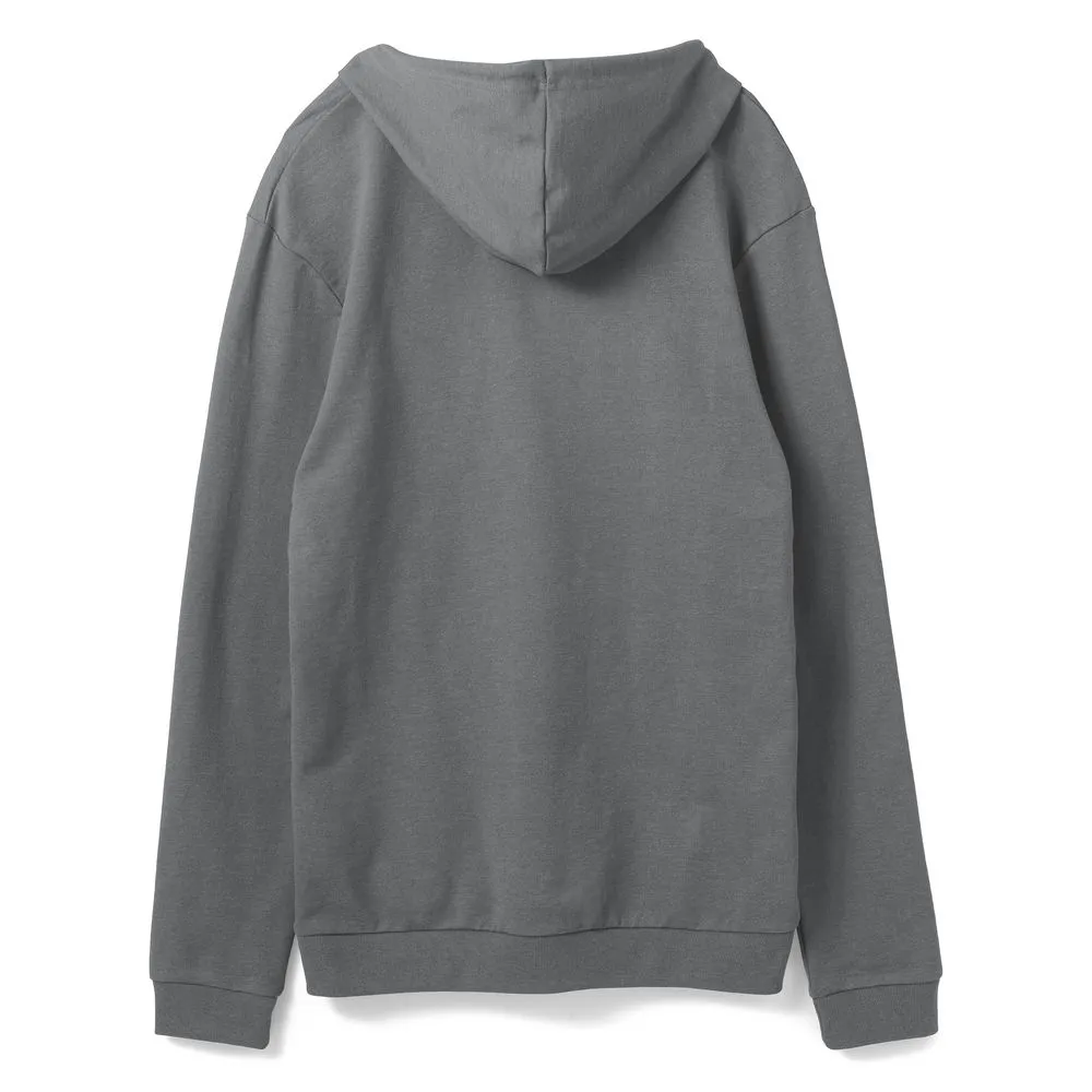 Толстовка с капюшоном унисекс Hoodie, серая (стальная) заказать онлайн с вашим дизайном на заказ в Москве и области