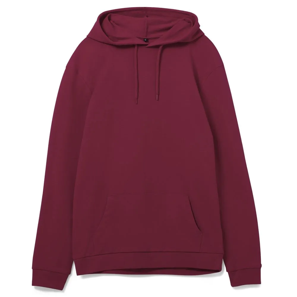 Толстовка с капюшоном унисекс Hoodie, бордовая, размер 3XL заказать онлайн с вашим дизайном на заказ в Москве и области