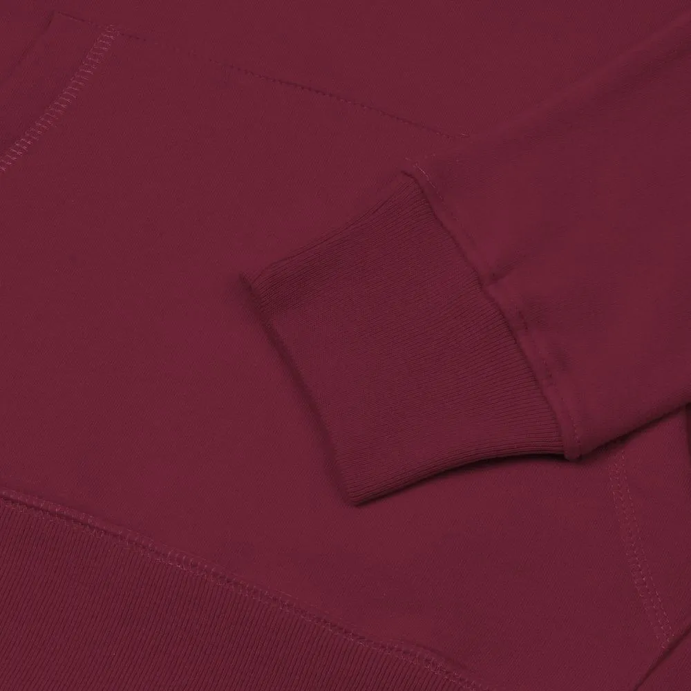 Толстовка с капюшоном унисекс Hoodie, бордовая, размер 3XL заказать онлайн с вашим дизайном на заказ в Москве и области