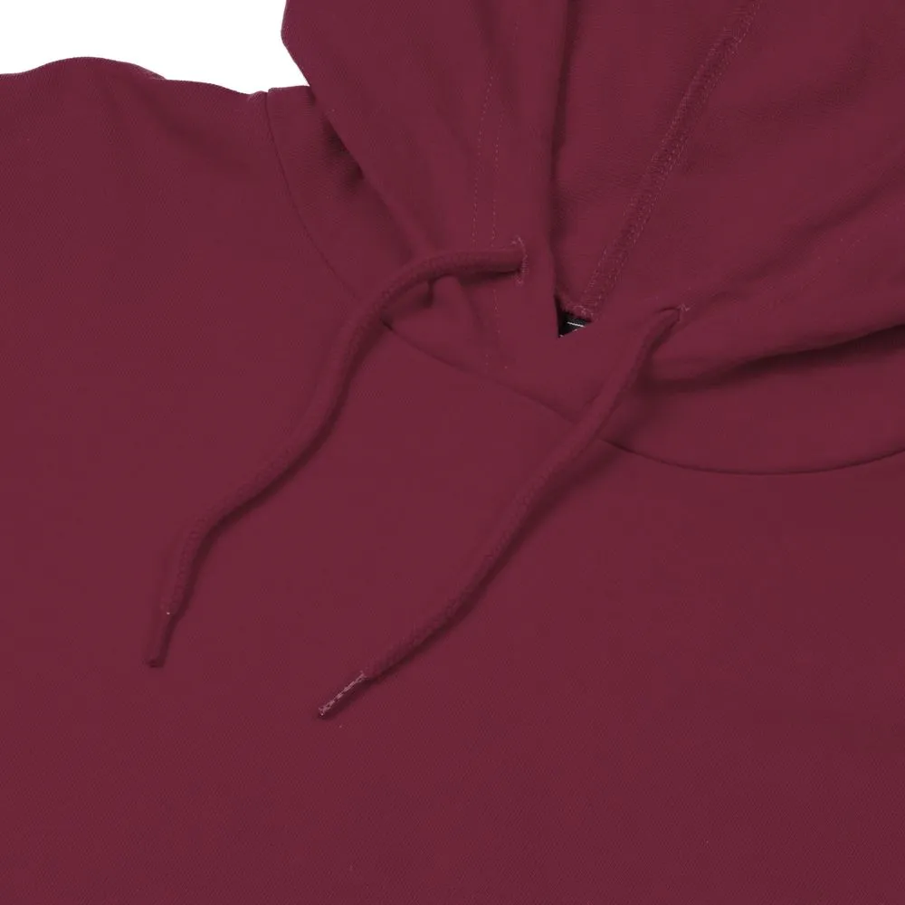 Толстовка с капюшоном унисекс Hoodie, бордовая, размер 3XL заказать онлайн с вашим дизайном на заказ в Москве и области