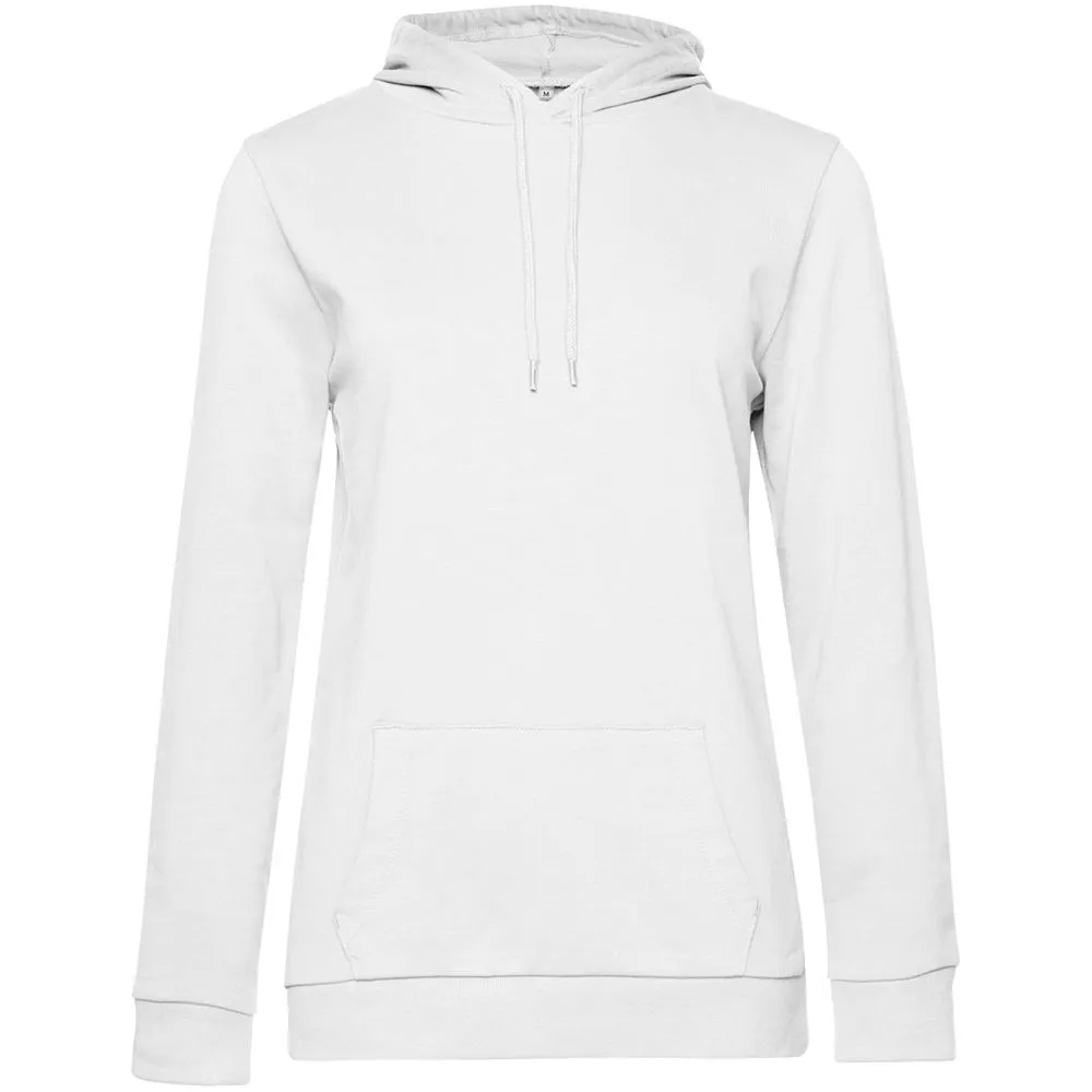 Толстовка с капюшоном женская Hoodie, белая, размер L заказать онлайн с вашим дизайном на заказ в Москве и области