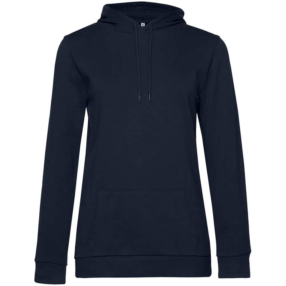 Толстовка с капюшоном женская Hoodie, темно-синяя, размер L заказать онлайн с вашим дизайном на заказ в Москве и области