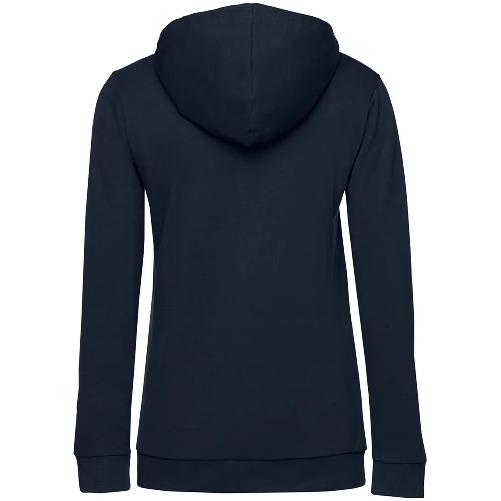 Толстовка с капюшоном женская Hoodie, темно-синяя, размер L заказать онлайн с вашим дизайном на заказ в Москве и области