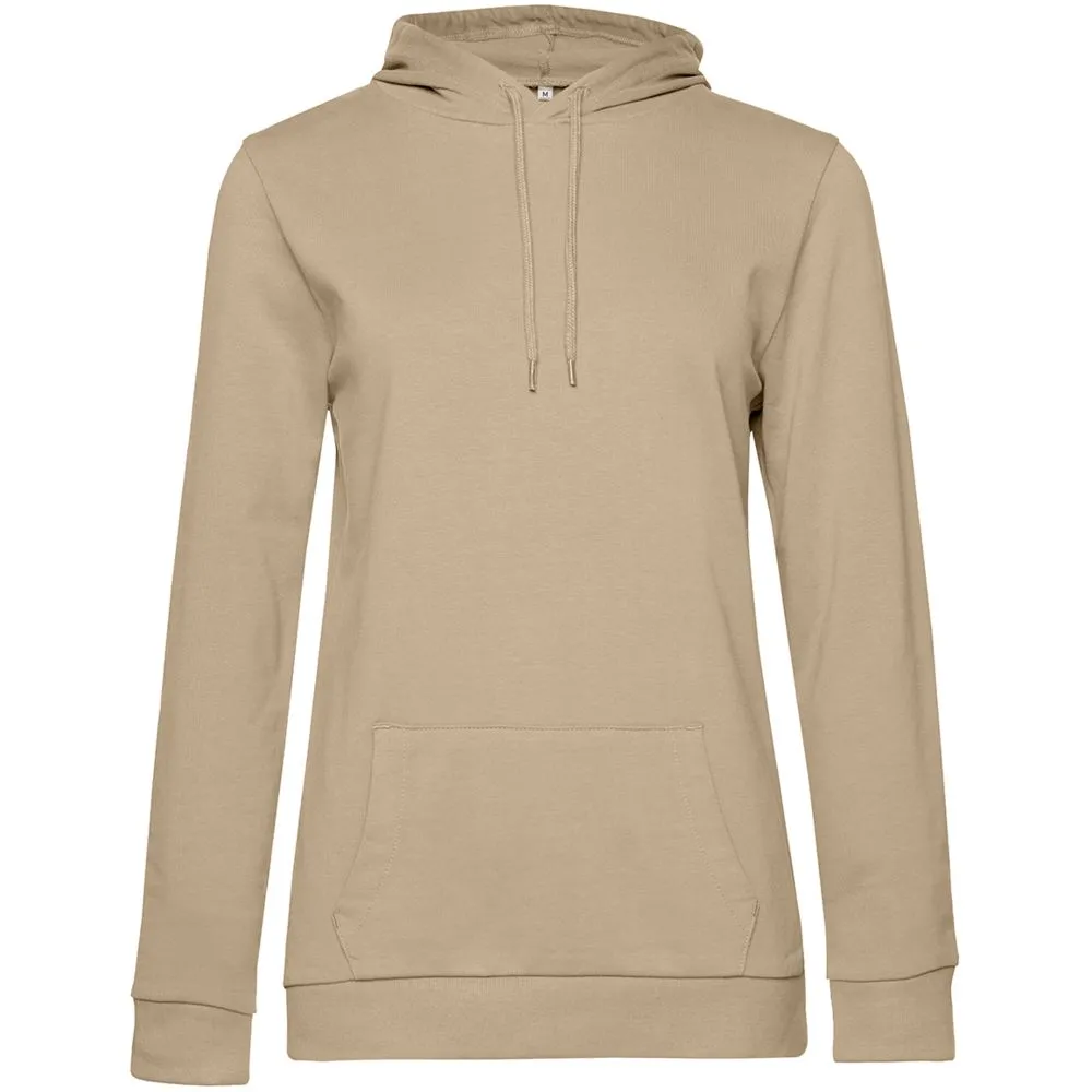 Толстовка с капюшоном женская Hoodie, бежевая, размер XXL заказать онлайн с вашим дизайном на заказ в Москве и области