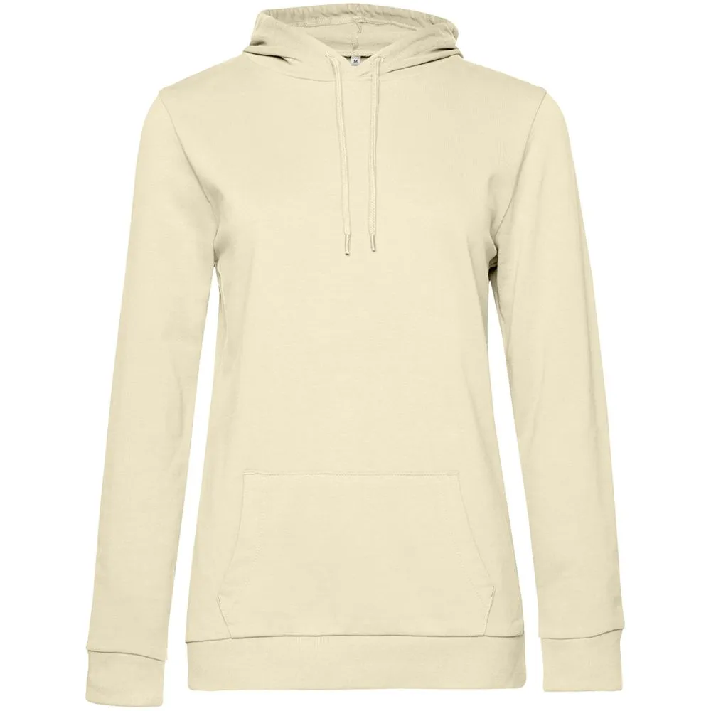 Толстовка с капюшоном женская Hoodie, светло-желтая, размер XXL заказать онлайн с вашим дизайном на заказ в Москве и области