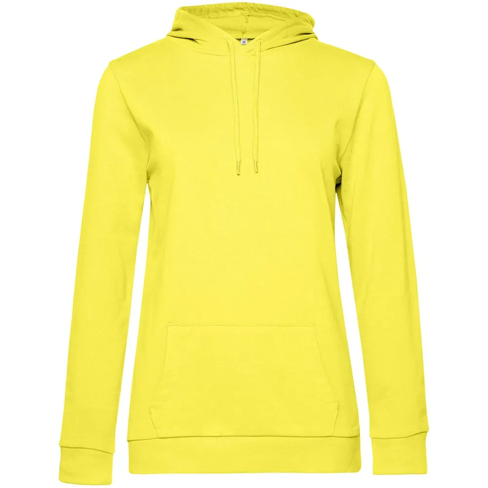 Толстовка с капюшоном женская Hoodie, желтая, размер L заказать онлайн с вашим дизайном на заказ в Москве и области