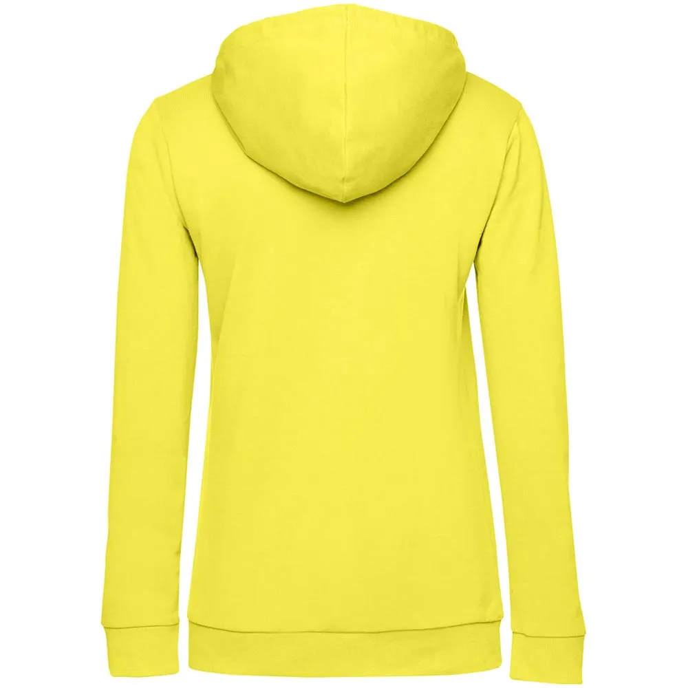 Толстовка с капюшоном женская Hoodie, желтая, размер L заказать онлайн с вашим дизайном на заказ в Москве и области
