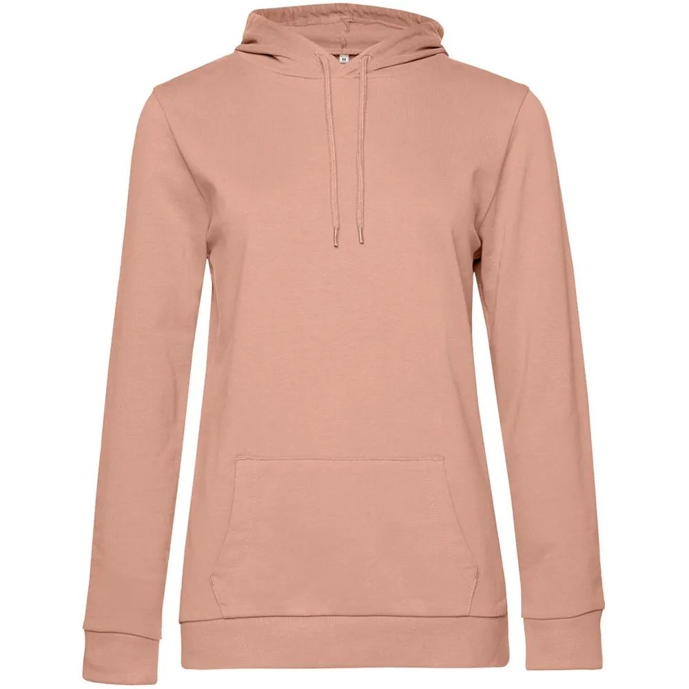 Толстовка с капюшоном женская Hoodie, бежевая (nude) заказать онлайн с вашим дизайном на заказ в Москве и области