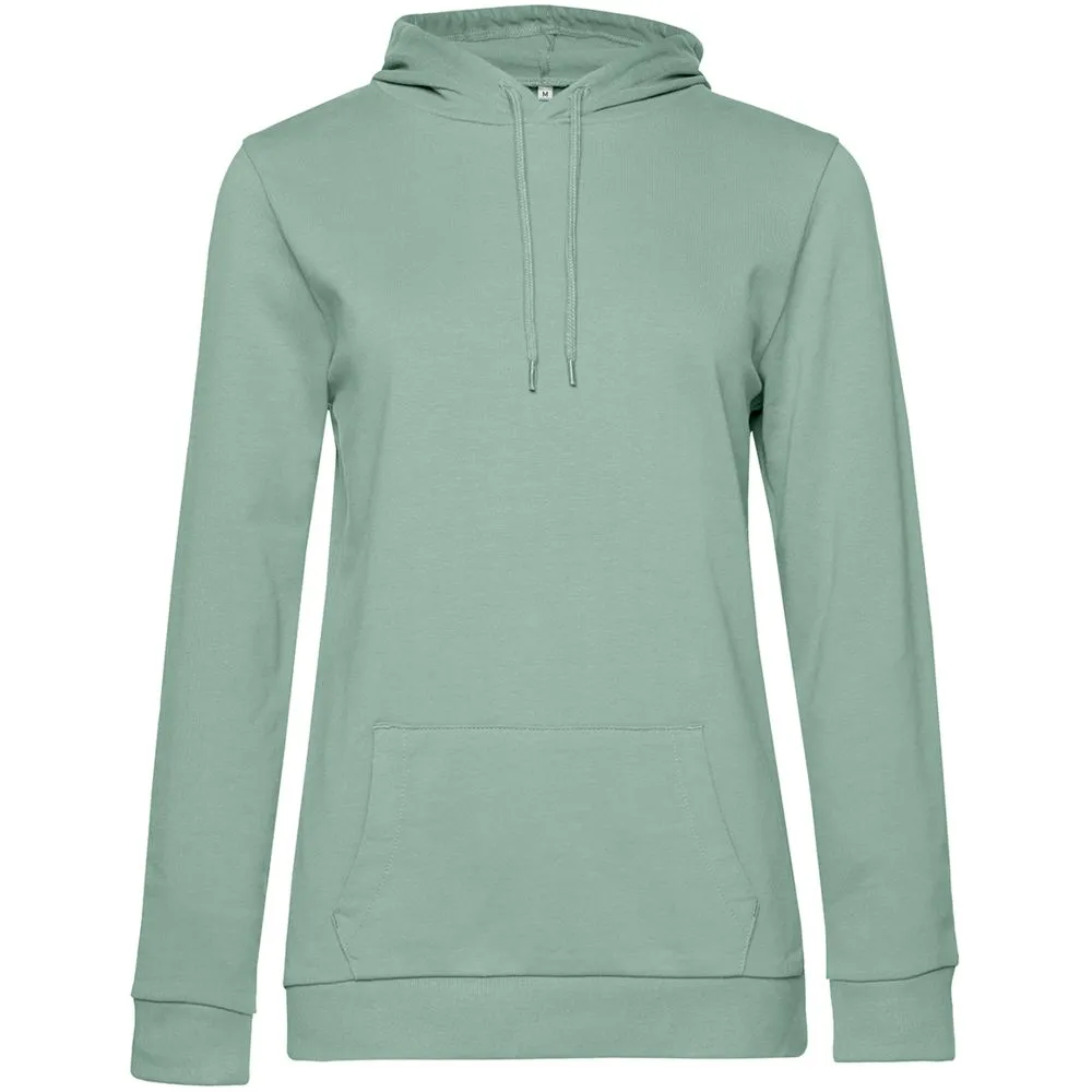 Толстовка с капюшоном женская Hoodie, серо-зеленая, размер XS заказать онлайн с вашим дизайном на заказ в Москве и области