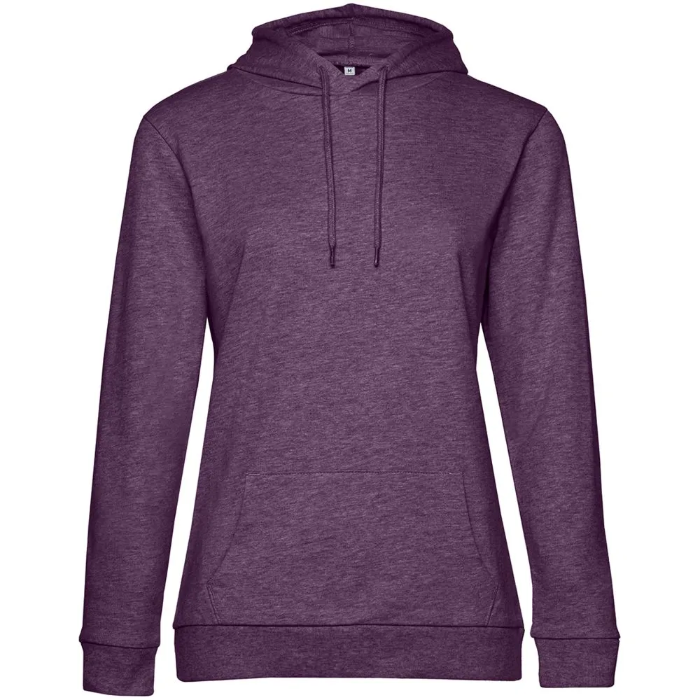Толстовка с капюшоном женская Hoodie, фиолетовый меланж заказать онлайн с вашим дизайном на заказ в Москве и области