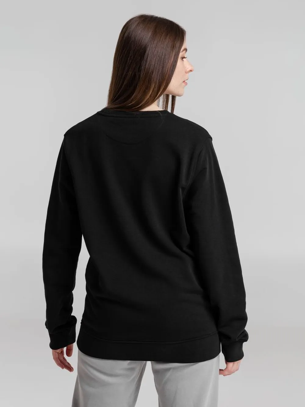 Свитшот унисекс BNC Inspire (Organic), черный, размер 3XL заказать онлайн с вашим дизайном на заказ в Москве и области