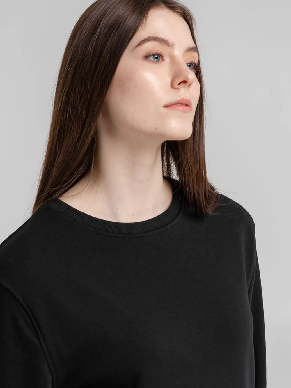 Свитшот унисекс BNC Inspire (Organic), черный, размер 3XL заказать онлайн с вашим дизайном на заказ в Москве и области