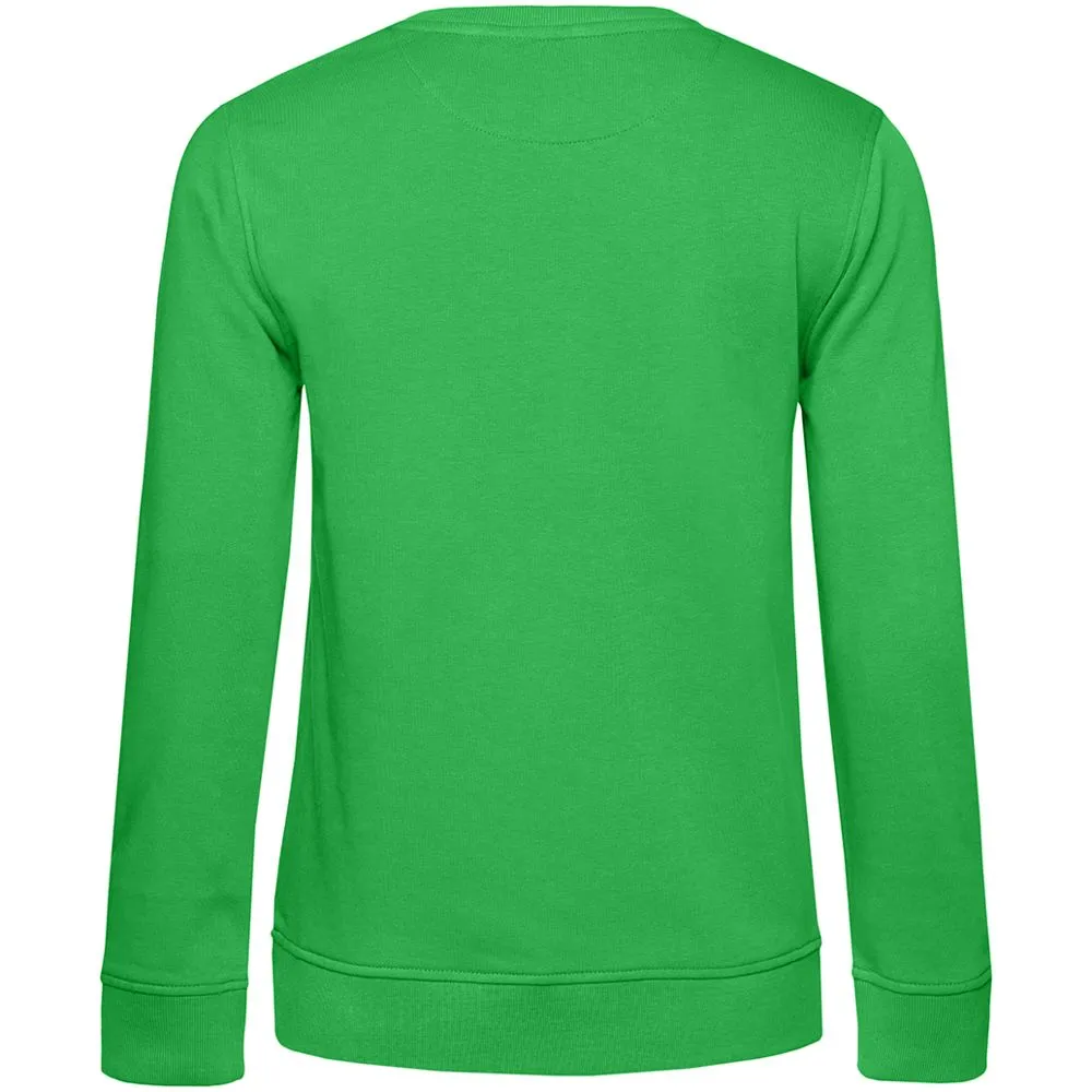 Свитшот женский BNC Inspire (Organic), зеленый, размер XS заказать онлайн с вашим дизайном на заказ в Москве и области