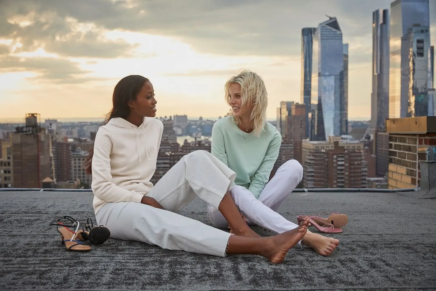 Свитшот женский BNC Inspire (Organic), зеленый, размер M заказать онлайн с вашим дизайном на заказ в Москве и области