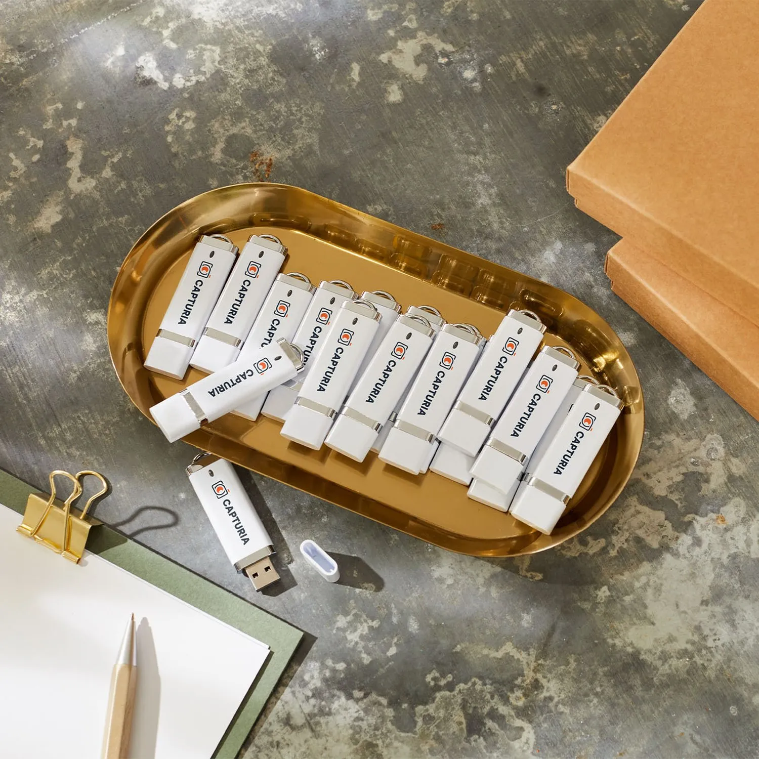 USB флешка 8 ГБ заказать онлайн с вашим дизайном на заказ в Москве и области