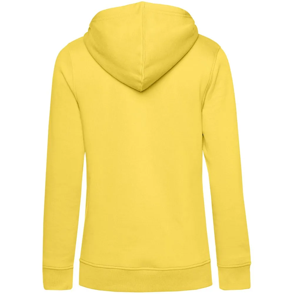 Толстовка с капюшоном женская BNC Inspire (Organic), желтая, размер XL заказать онлайн с вашим дизайном на заказ в Москве и области