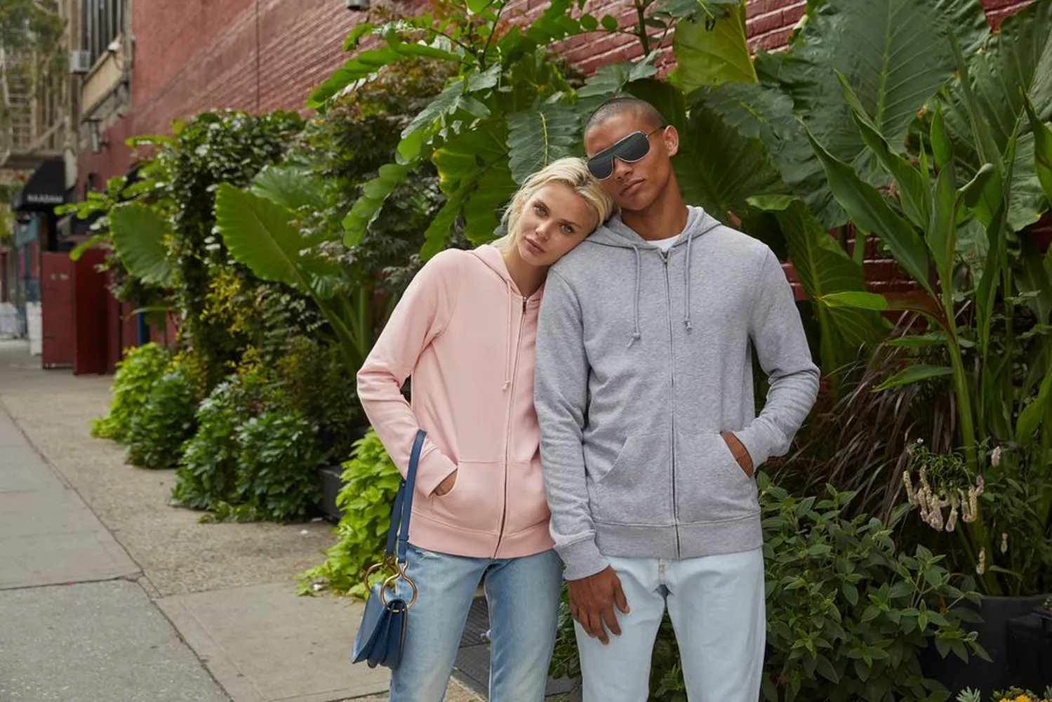 Толстовка на молнии с капюшоном женская BNC Inspire (Organic), темно-синяя, размер S заказать онлайн с вашим дизайном на заказ в Москве и области