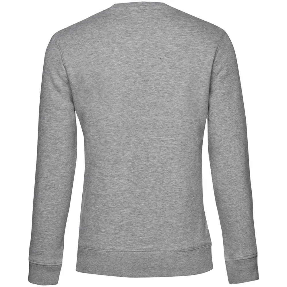 Свитшот женский Queen, серый меланж, размер XL заказать онлайн с вашим дизайном на заказ в Москве и области