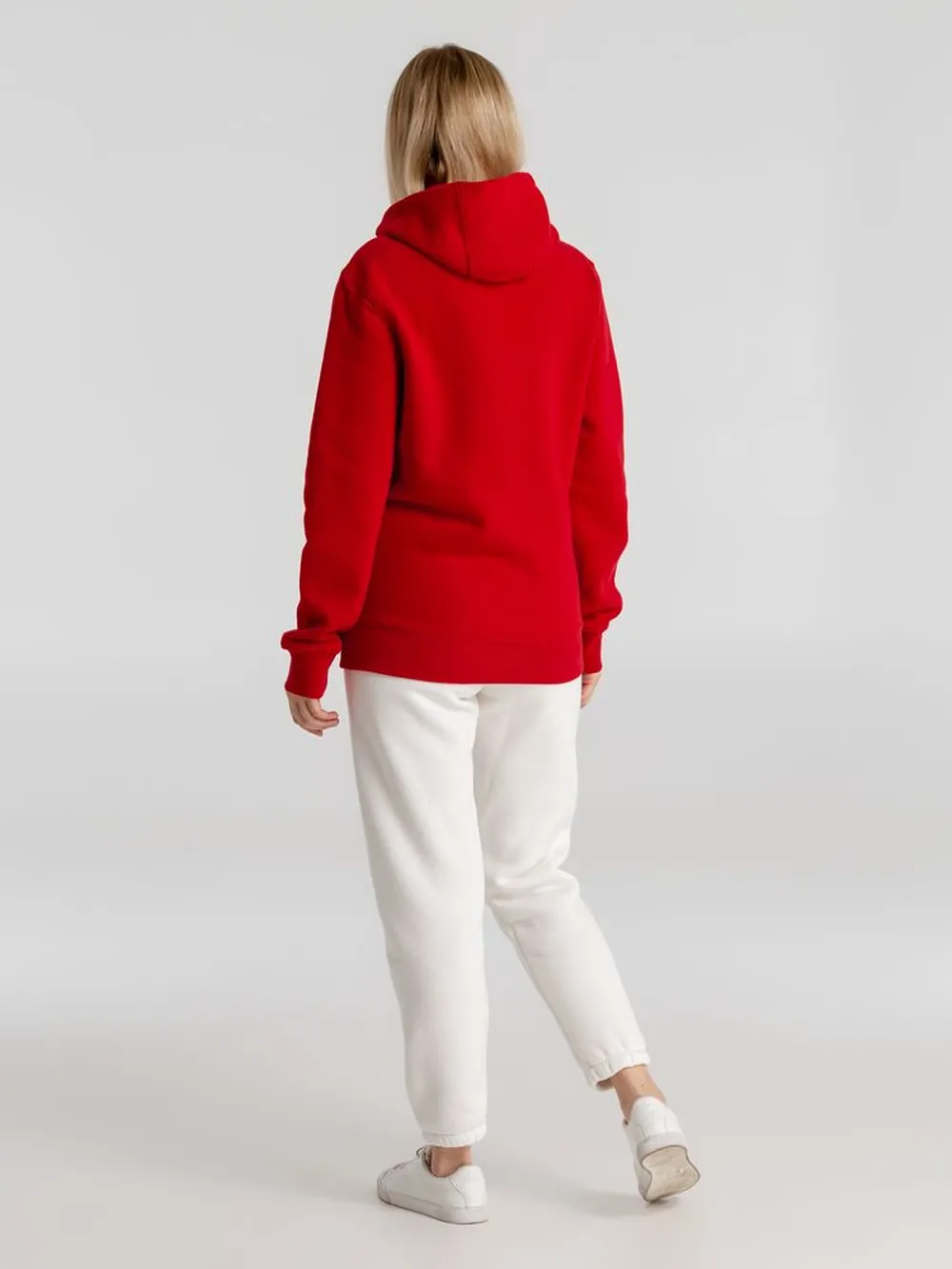 Толстовка с капюшоном унисекс King, красная, размер M заказать онлайн с вашим дизайном на заказ в Москве и области