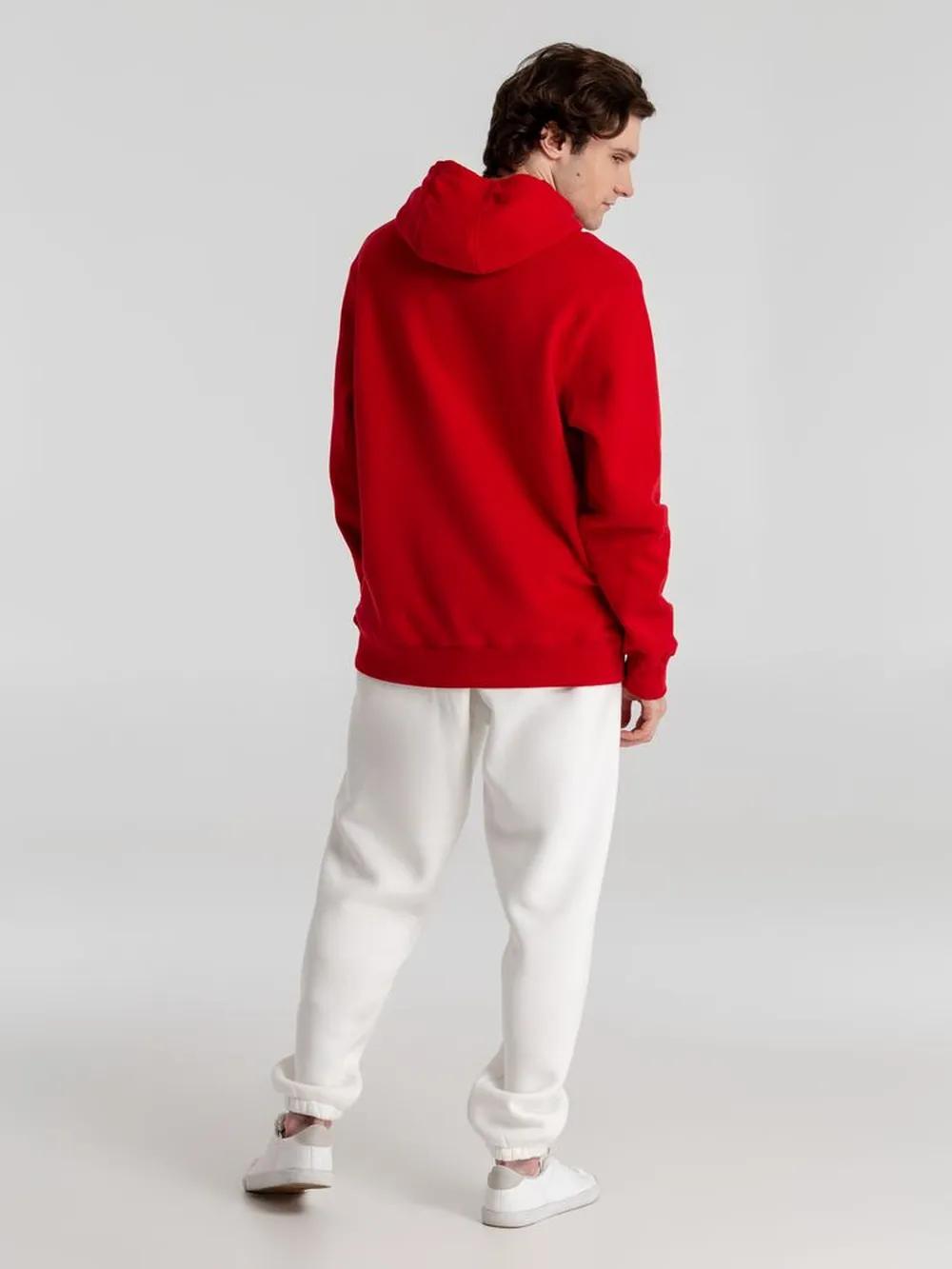 Толстовка с капюшоном унисекс King, красная, размер M заказать онлайн с вашим дизайном на заказ в Москве и области