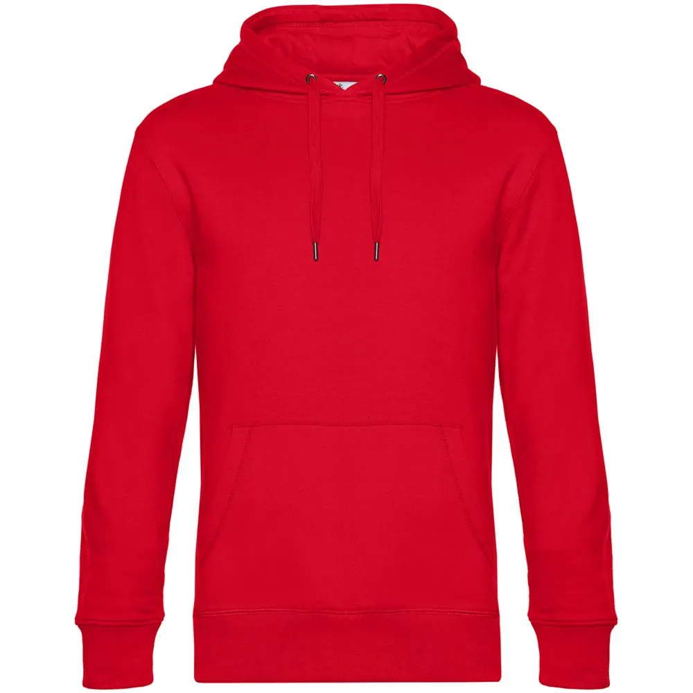 Толстовка с капюшоном унисекс King, красная, размер M заказать онлайн с вашим дизайном на заказ в Москве и области
