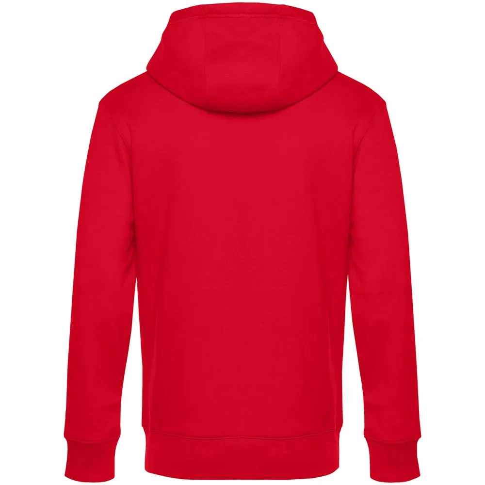 Толстовка с капюшоном унисекс King, красная, размер M заказать онлайн с вашим дизайном на заказ в Москве и области