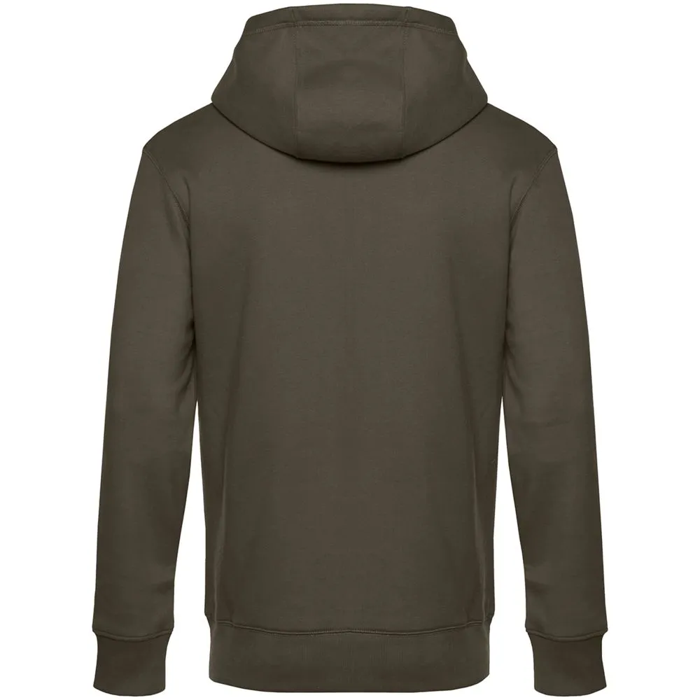 Толстовка с капюшоном унисекс King, хаки, размер XL заказать онлайн с вашим дизайном на заказ в Москве и области