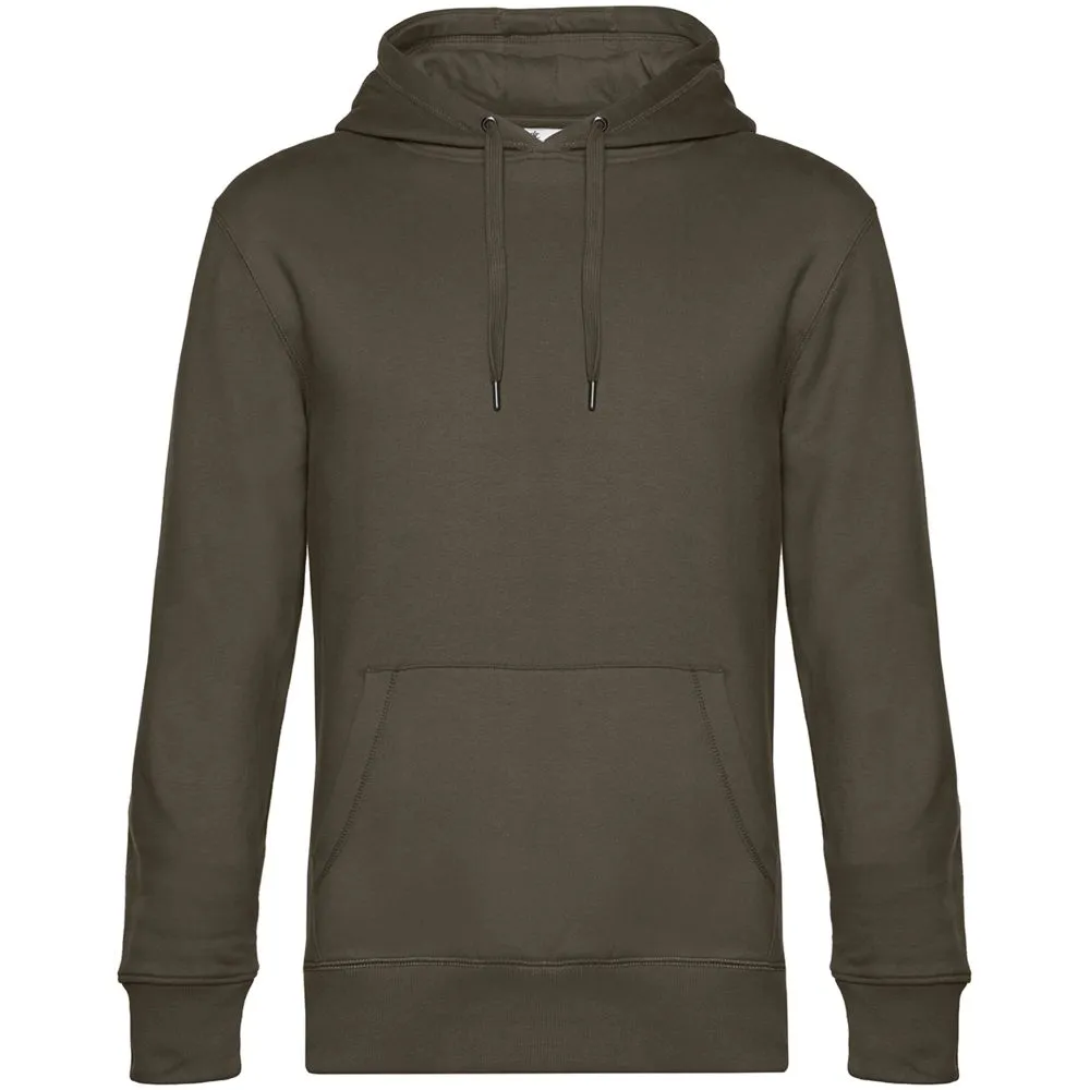 Толстовка с капюшоном унисекс King, хаки, размер XL заказать онлайн с вашим дизайном на заказ в Москве и области