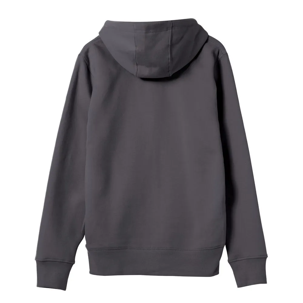 Толстовка на молнии с капюшоном унисекс King, темно-серая заказать онлайн с вашим дизайном на заказ в Москве и области