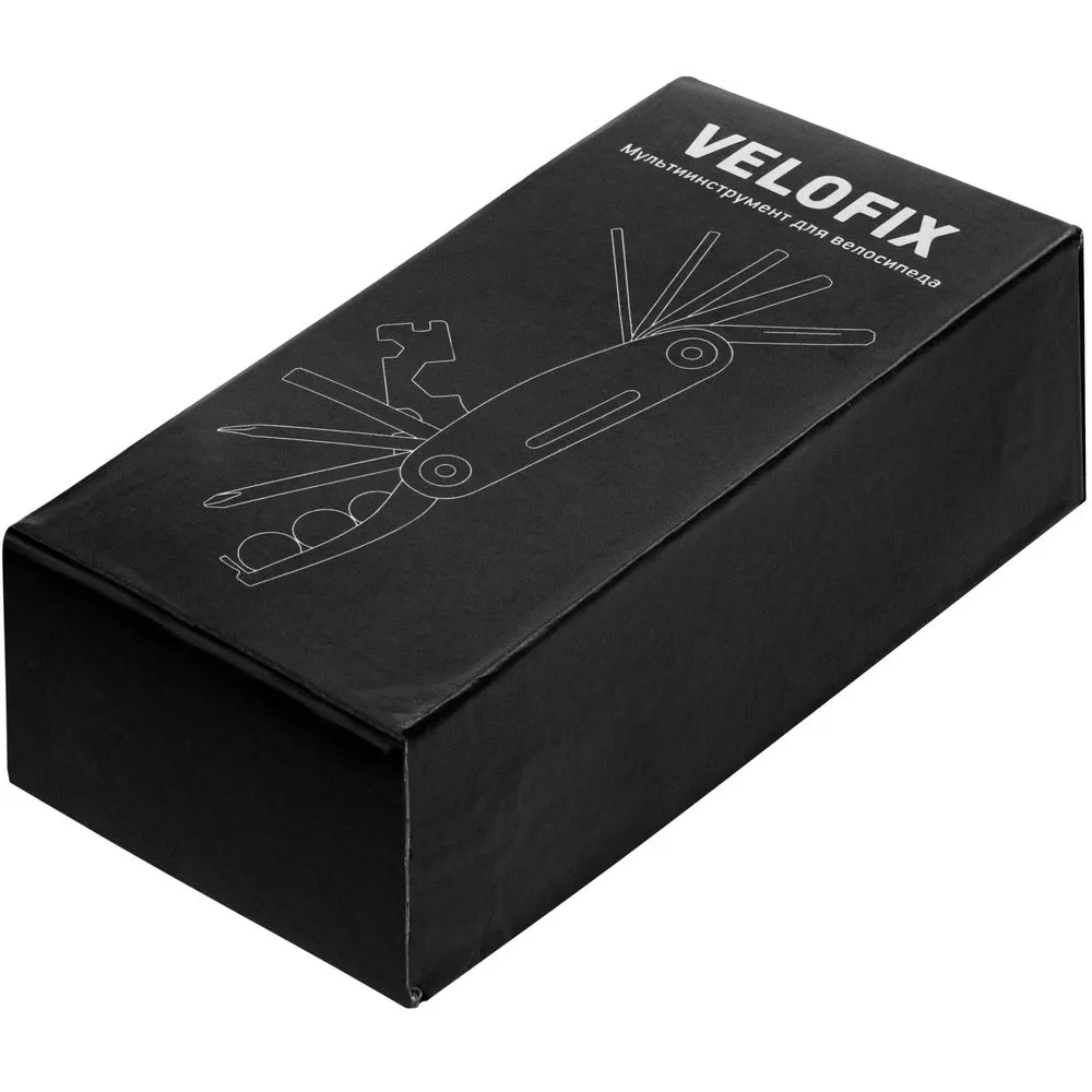 Мультитул велосипедный Velofix, черный заказать онлайн с вашим дизайном на заказ в Москве и области