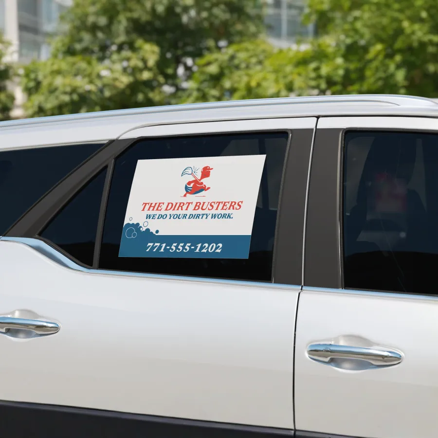 Наклейки на окна автомобилей заказать онлайн с вашим дизайном на заказ в Москве и области
