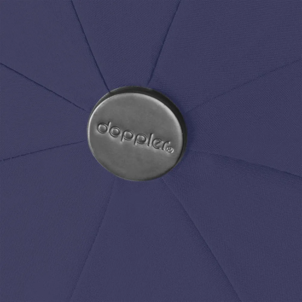 Зонт складной Carbonsteel Magic, темно-синий заказать онлайн с вашим дизайном на заказ в Москве и области