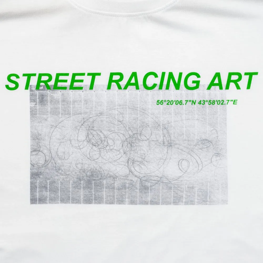 Футболка Street Racing Art, белая, размер XXL заказать онлайн с вашим дизайном на заказ в Москве и области