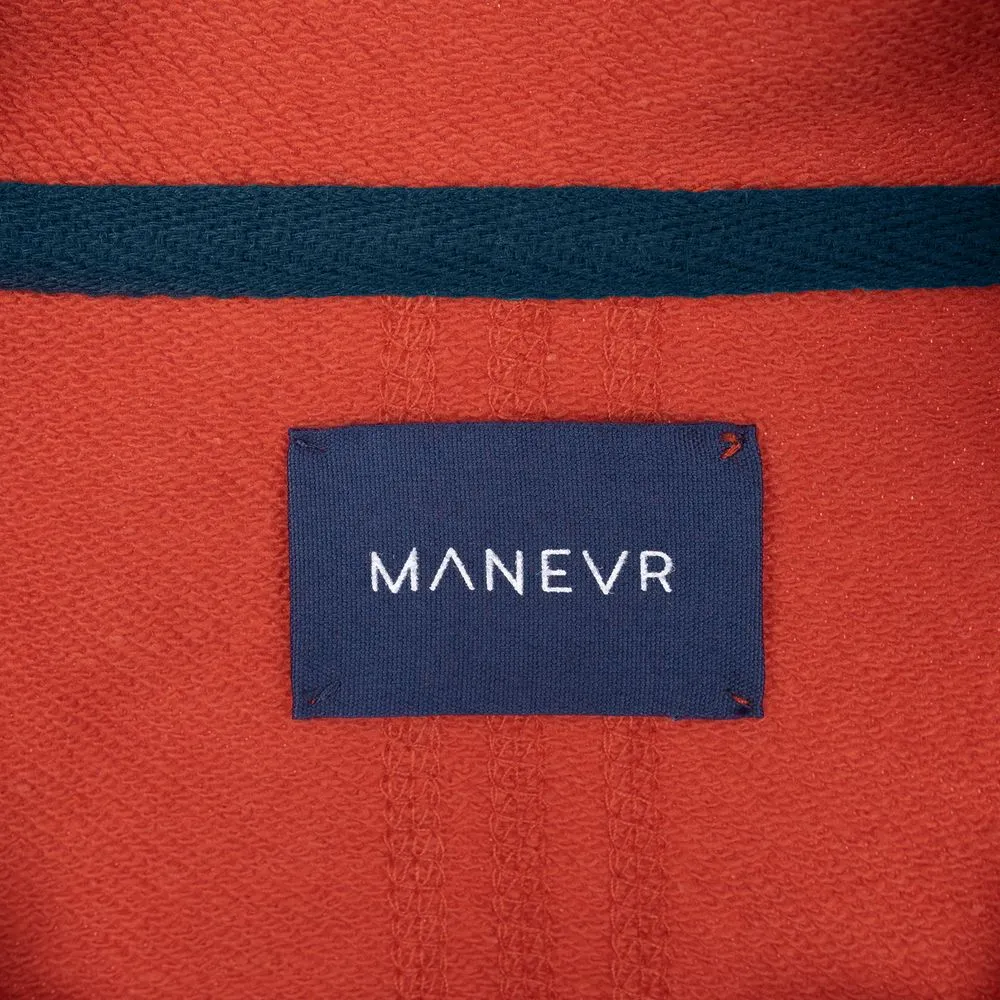 Худи Vozduh, красное, размер M заказать онлайн с вашим дизайном на заказ в Москве и области