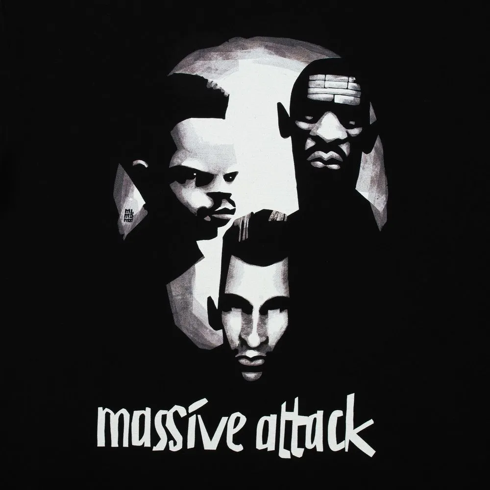 Футболка «Меламед. Massive Attack», черная заказать онлайн с вашим дизайном на заказ в Москве и области