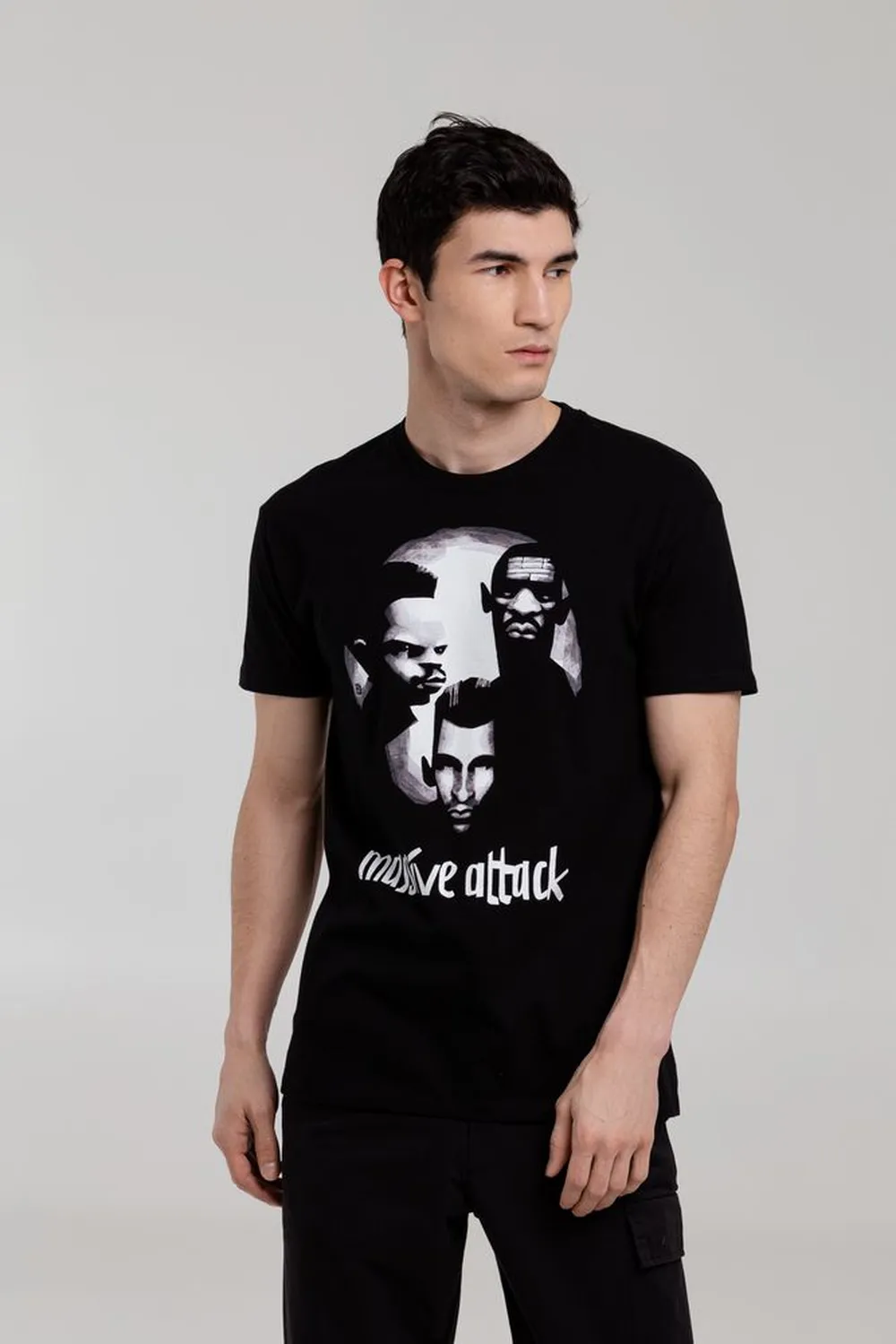 Футболка «Меламед. Massive Attack», черная, размер XXL заказать онлайн с вашим дизайном на заказ в Москве и области