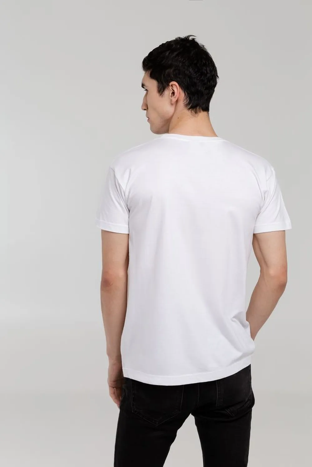 Футболка «Меламед. Jim Morrison», белая, размер XL заказать онлайн с вашим дизайном на заказ в Москве и области