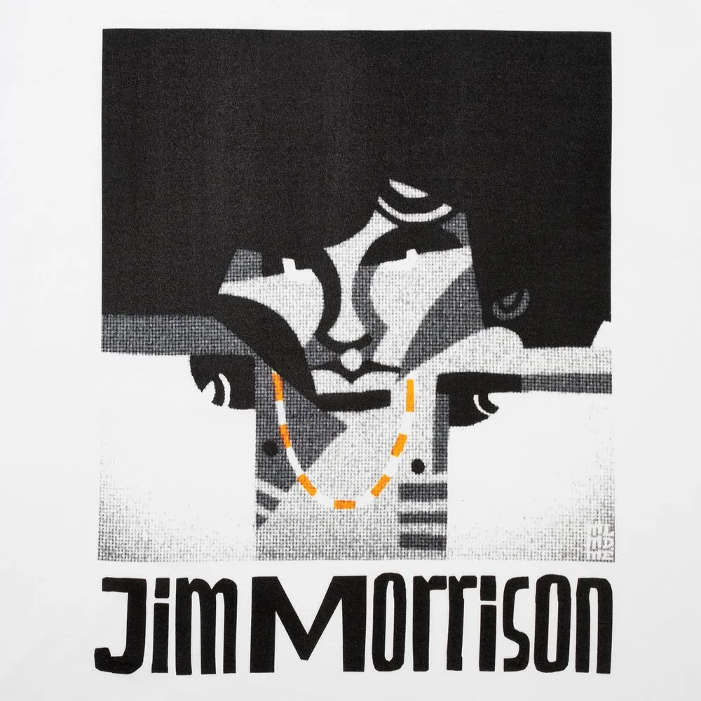Футболка «Меламед. Jim Morrison», белая, размер XXL заказать онлайн с вашим дизайном на заказ в Москве и области