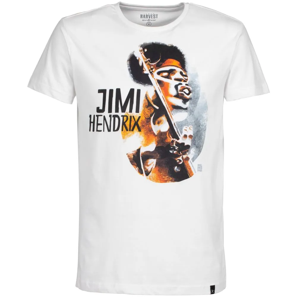 Футболка «Меламед. Jimi Hendrix», белая заказать онлайн с вашим дизайном на заказ в Москве и области