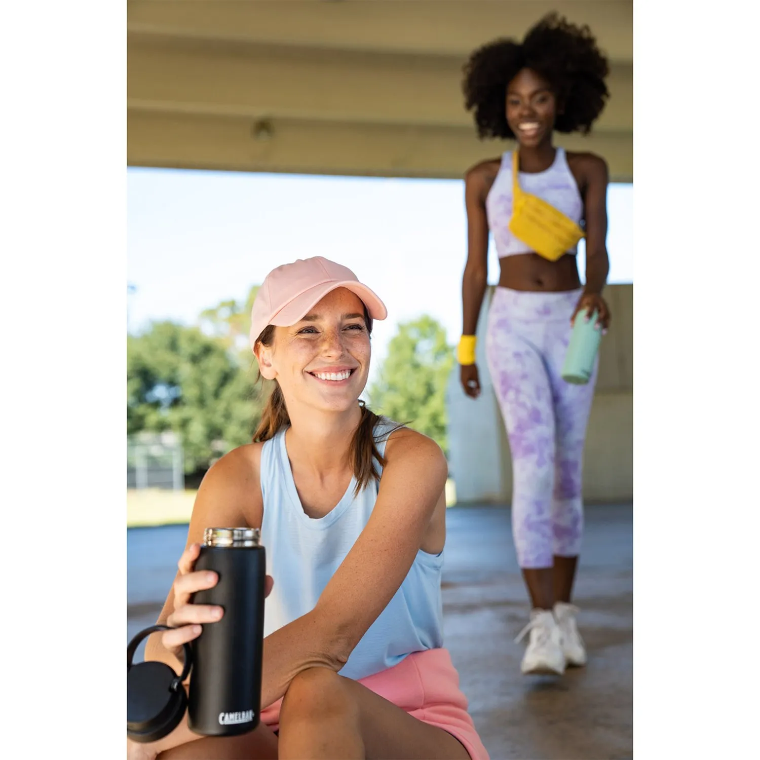 Спортивная бутылка с крышкой Fit Cap – 0.95 л заказать онлайн с вашим дизайном на заказ в Москве и области
