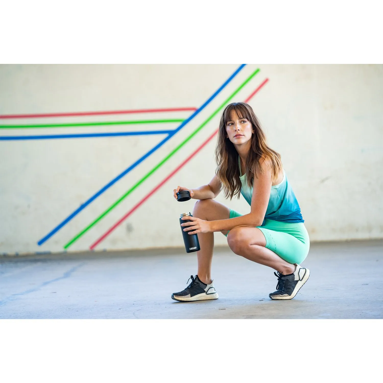 Спортивная бутылка с крышкой Fit Cap – 0.95 л заказать онлайн с вашим дизайном на заказ в Москве и области