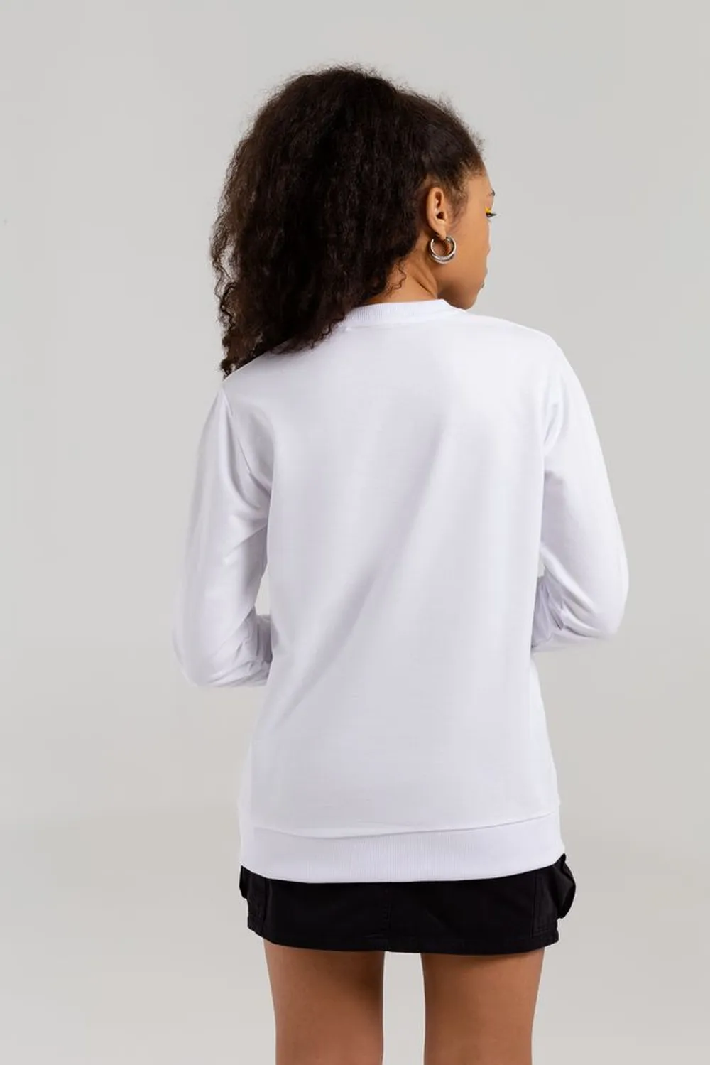 Толстовка «Меламед. Stevie Wonder», белая, размер XS заказать онлайн с вашим дизайном на заказ в Москве и области