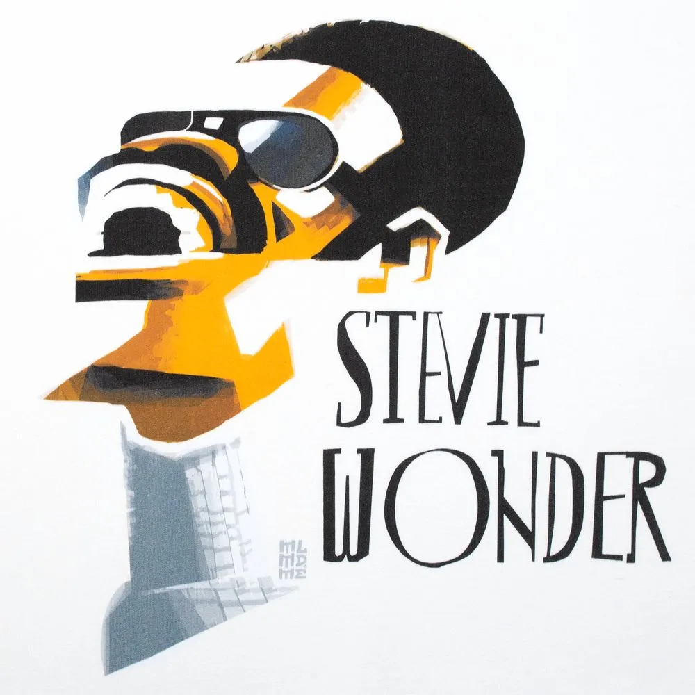 Толстовка «Меламед. Stevie Wonder», белая, размер 3XL заказать онлайн с вашим дизайном на заказ в Москве и области