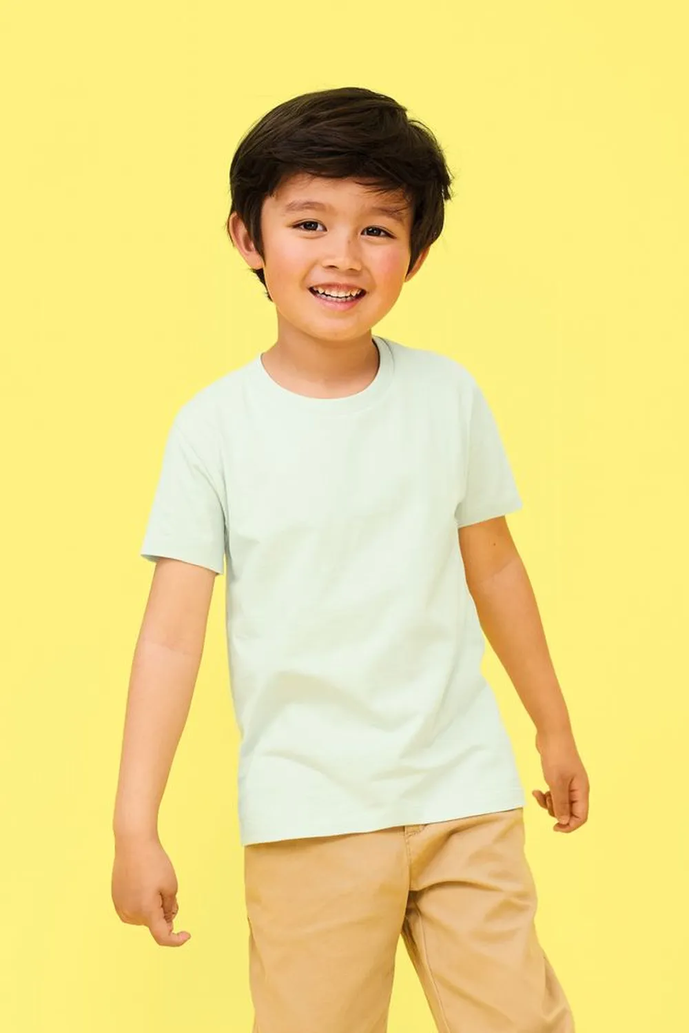 Футболка детская Martin Kids, нежно-зеленая, на рост 96-104 см (4 года) заказать онлайн с вашим дизайном на заказ в Москве и области