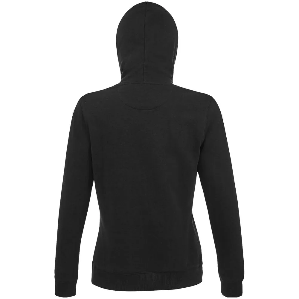 Толстовка женская Spencer Women, черная, размер XS заказать онлайн с вашим дизайном на заказ в Москве и области