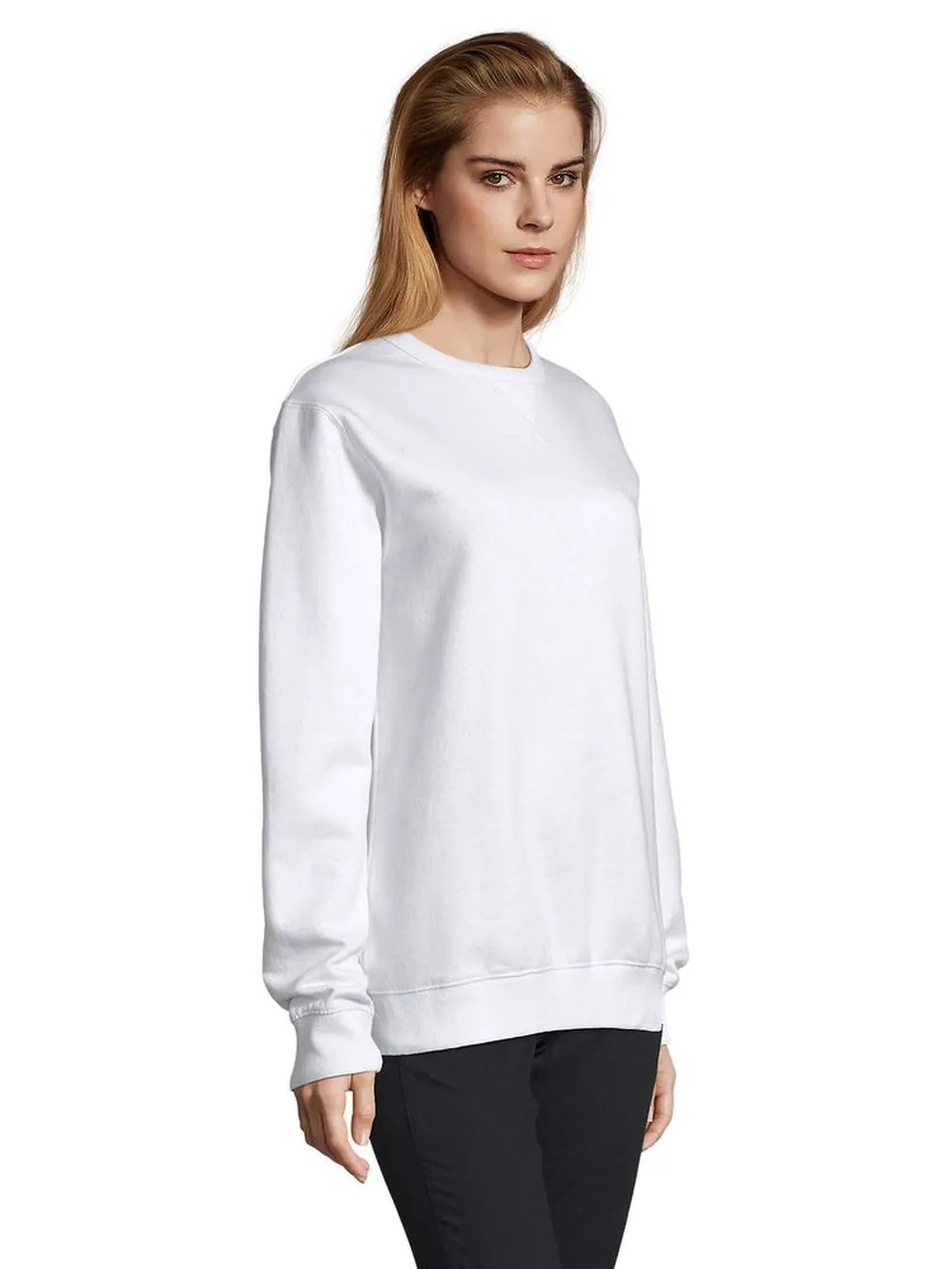 Толстовка женская Sully Women, белая, размер M заказать онлайн с вашим дизайном на заказ в Москве и области